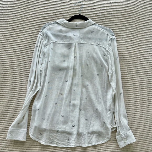 Rails Charli Butterfly-Print Blouse - Picture 6 of 8